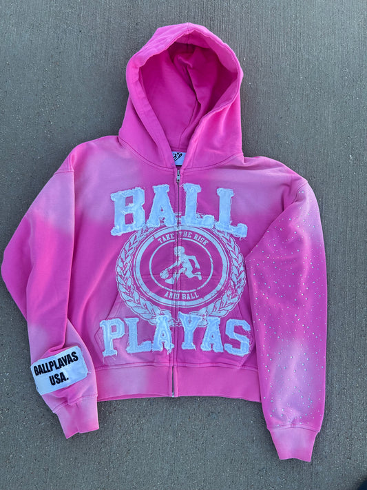 Pink BP “04” Zip up